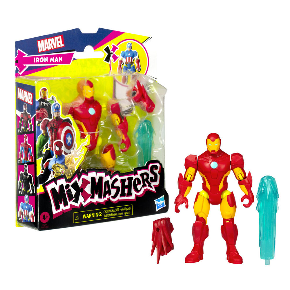Imagen 4 - Figura Iron Man Mix Mashers Marvel 12Cm