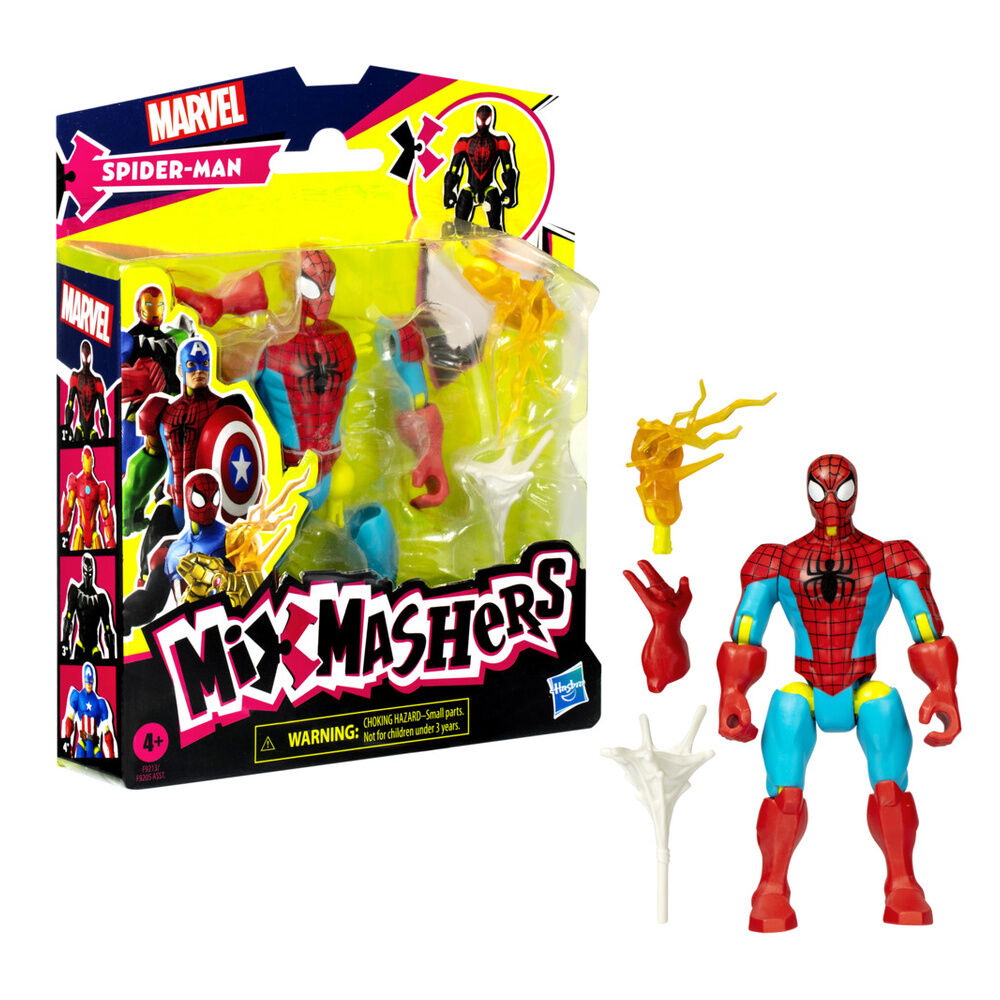 Imagen 4 - Figura Spider-man Mix Mashers Marvel 12Cm