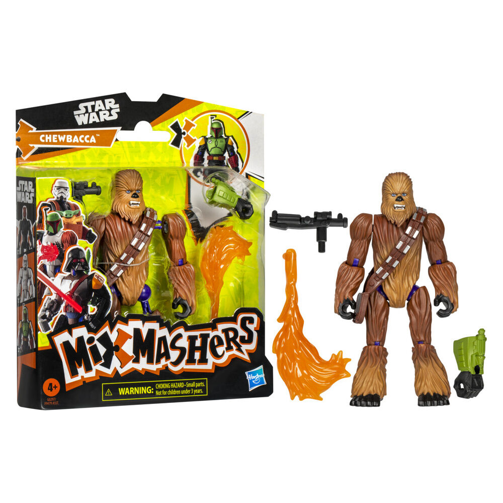 Imagen 4 - Figura Chewbacca Mix Mashers Star Wars 12Cm