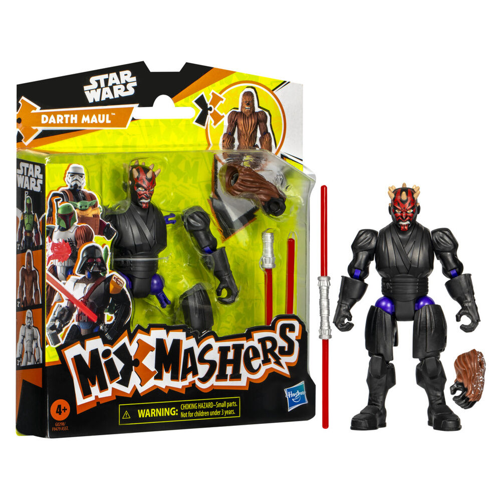 Imagen 4 - Figura Darth Maul Mix Mashers Star Wars 12Cm
