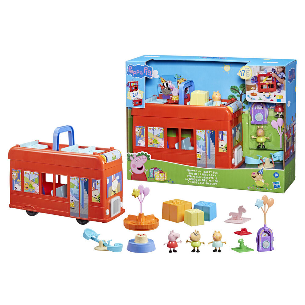 Imagen 4 - Autobus De Fiestas 2 En 1 Peppa Pig