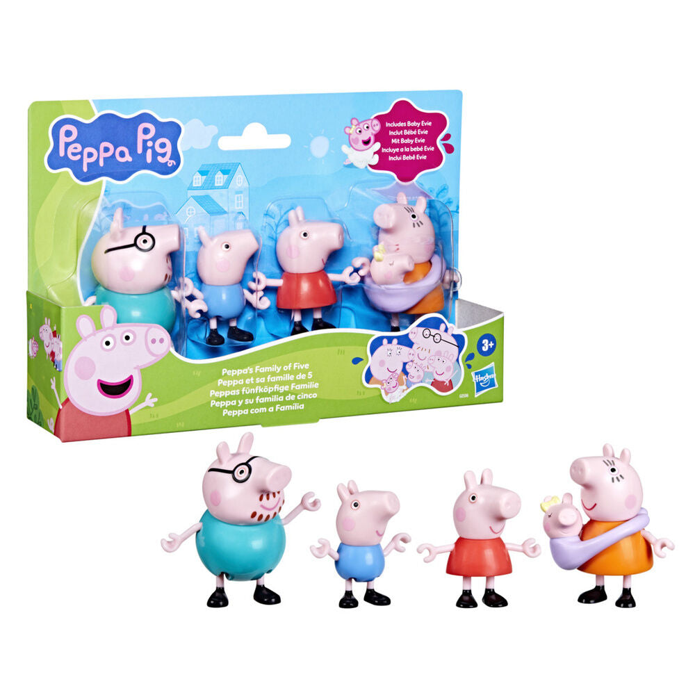 Imagen 2 - Blister 5 Figuras Peppa Pig