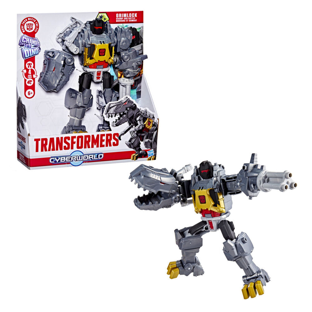 Imagen 2 - Figura Grimlock Cyberworld Transformers 22Cm