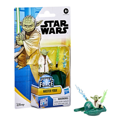 Imagen 3 - Figura Maestro Yoda Power The Force Star Wars 5Cm