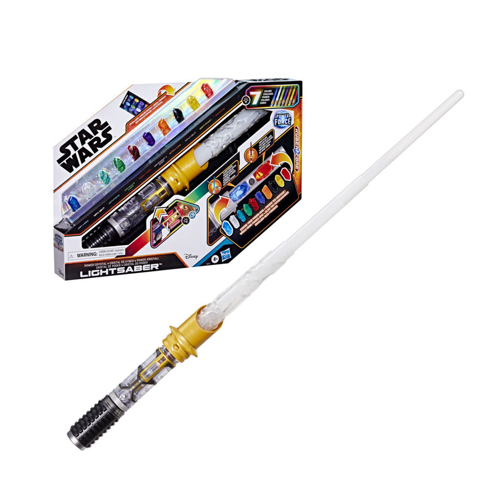 Imagen 2 - Sable De Luz Con Cristal De Poder Star Wars