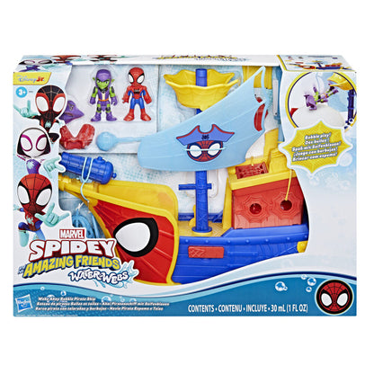 Imagen 4 - Barco Pirata Telaraña Y Burbujas Spidey Marvel