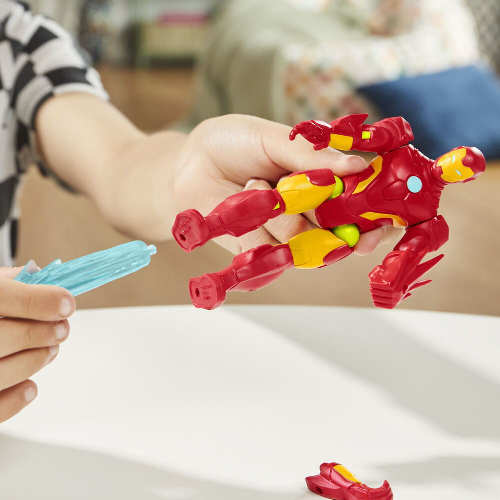 Imagen 5 - Figura Iron Man Mix Mashers Marvel 12Cm