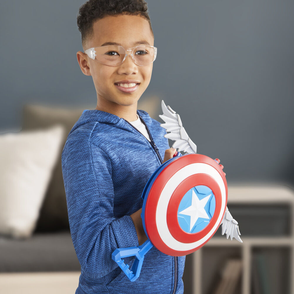 Imagen 5 - Escudo Lanzadardos Capitan America Brave New World Marvel