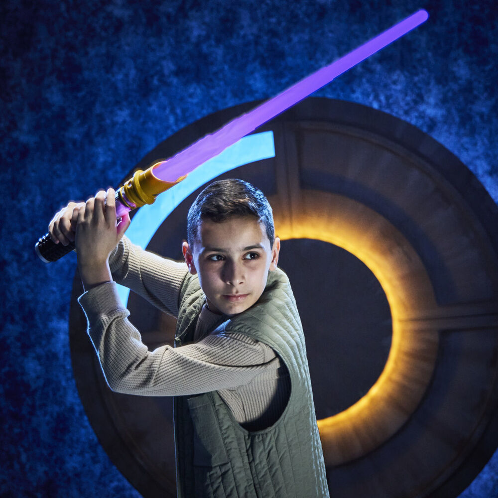 Imagen 3 - Sable De Luz Con Cristal De Poder Star Wars