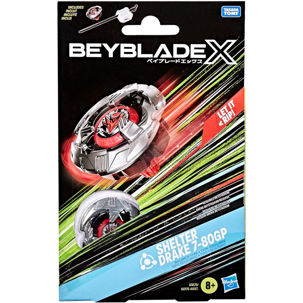 Imagen 5 - Juego Kit Inicial Shelter Drake 7-80Gp Beyblade X