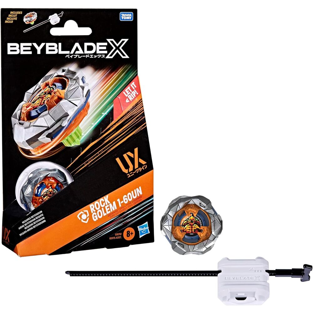 Imagen 1 - Juego Kit Inicial Rock Golem 1-60Un Beyblade X