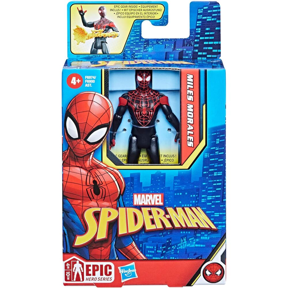 Imagen 1 - Figura Miles Morales Spider-man Marvel 10Cm