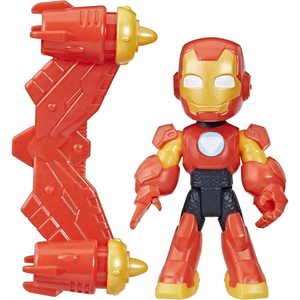 Imagen 2 - Figura Iron Man - Iron Man Y Su Superequipo Marvel 7Cm