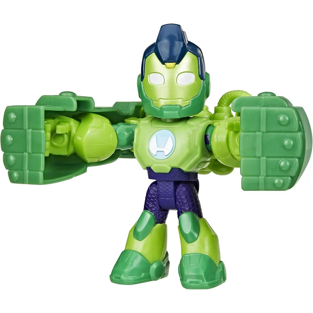 Imagen 5 - Figura Iron Hulk Iron Man Y Su Superequipo Marvel 7Cm