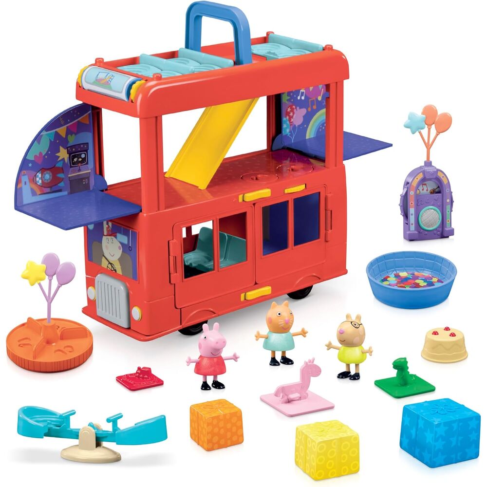 Imagen 3 - Autobus De Fiestas 2 En 1 Peppa Pig