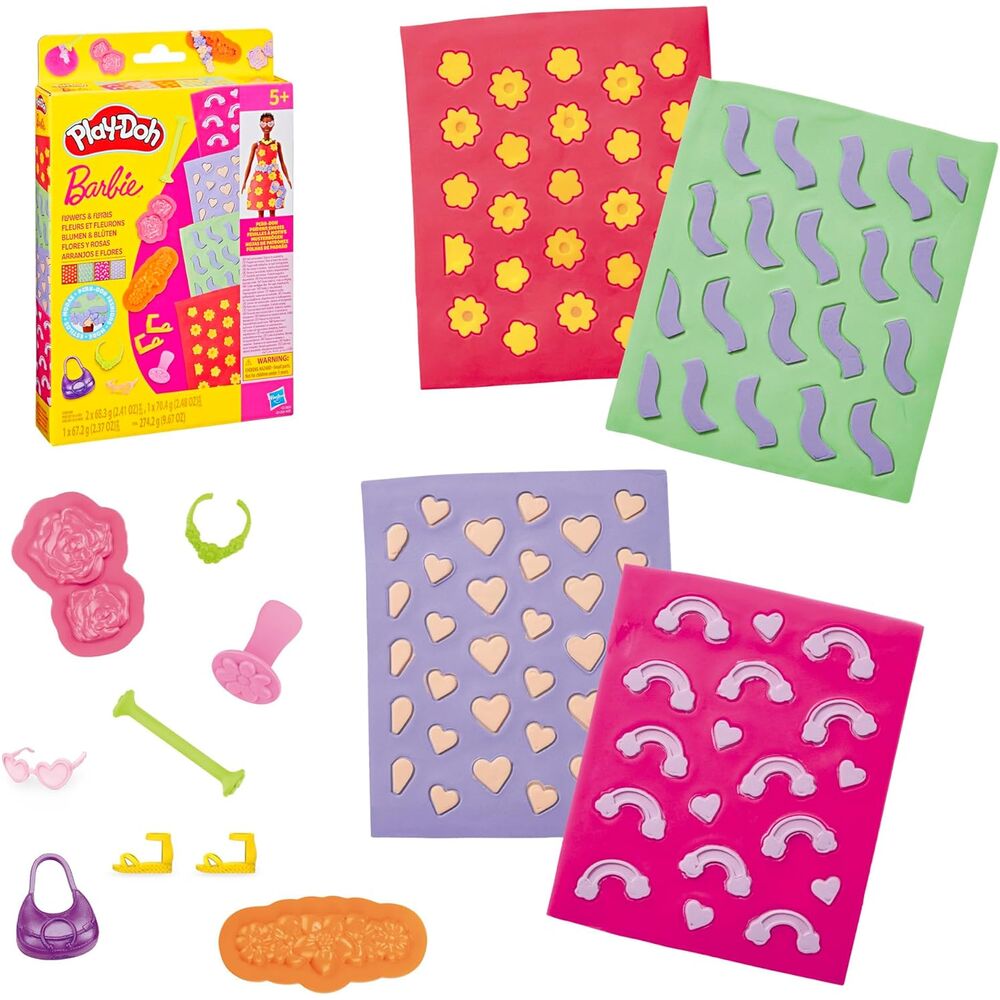 Imagen 1 - Flores Y Rosas Barbie Play-doh