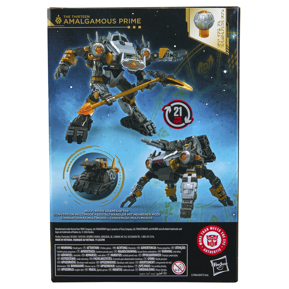 Imagen 14 - Figura Amalgamous Prime The Thirteen Age Of The Primes Transformers 14Cm