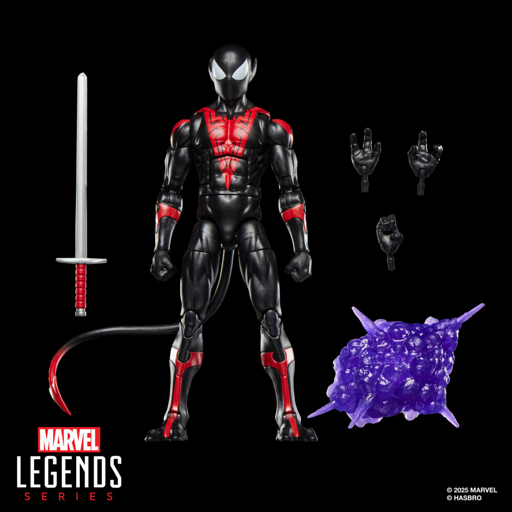 Imagen 7 - Figura Uncanny Spider-man Nightcrawler Spider-man Marvel Legends Series 15Cm
