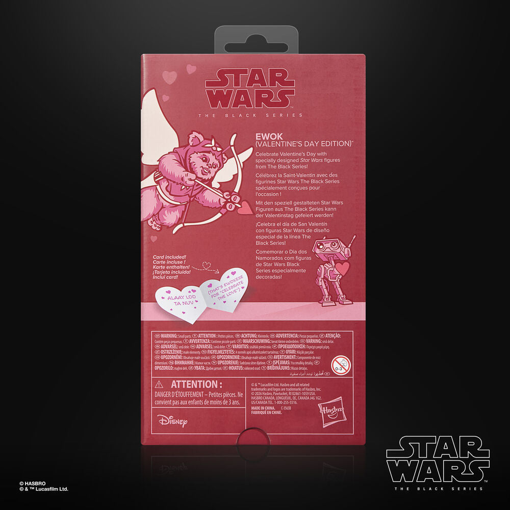 Imagen 3 - Figura Ewok Valentine's Day Edition Star Wars 15Cm