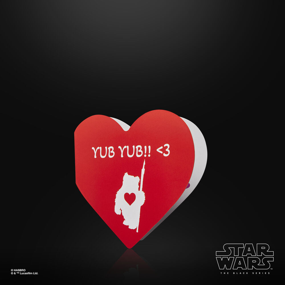 Imagen 7 - Figura Ewok Valentine's Day Edition Star Wars 15Cm