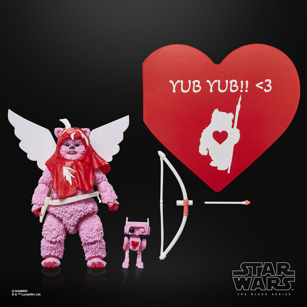 Imagen 10 - Figura Ewok Valentine's Day Edition Star Wars 15Cm