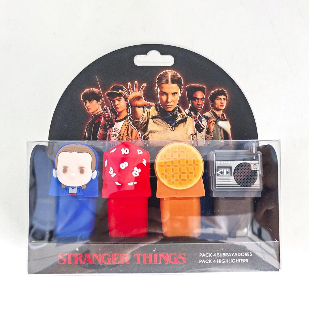 Imagen 2 - Set 4 Subrayadores Stranger Things