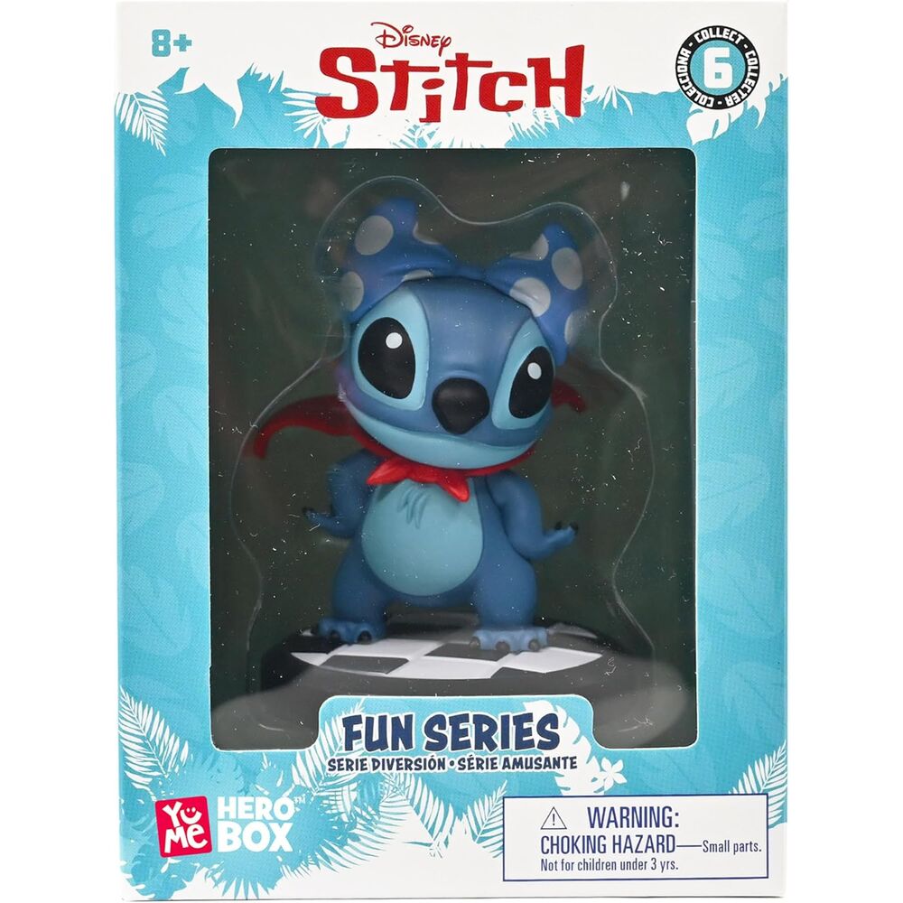 Imagen 2 - Figura Stitch Super Heroe Hero Box Stitch Disney 8Cm