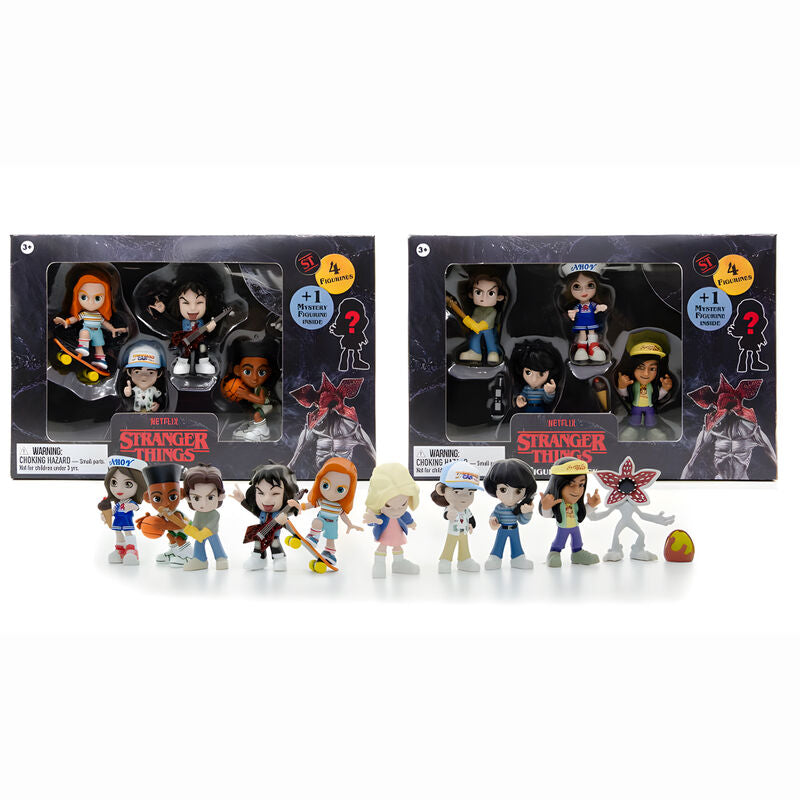 Imagen 1 - Blister 4 Figuras Stranger Things Surtido