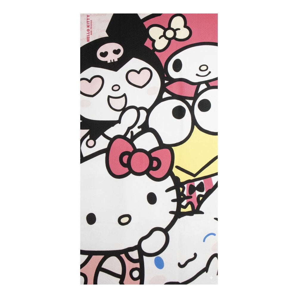 Imagen 1 - Toalla Hello Kitty And Friends Microfibra