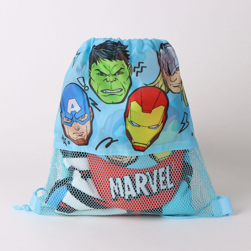Imagen 1 - Set Toalla + Saco + Gorra Vengadores Avengers Marvel