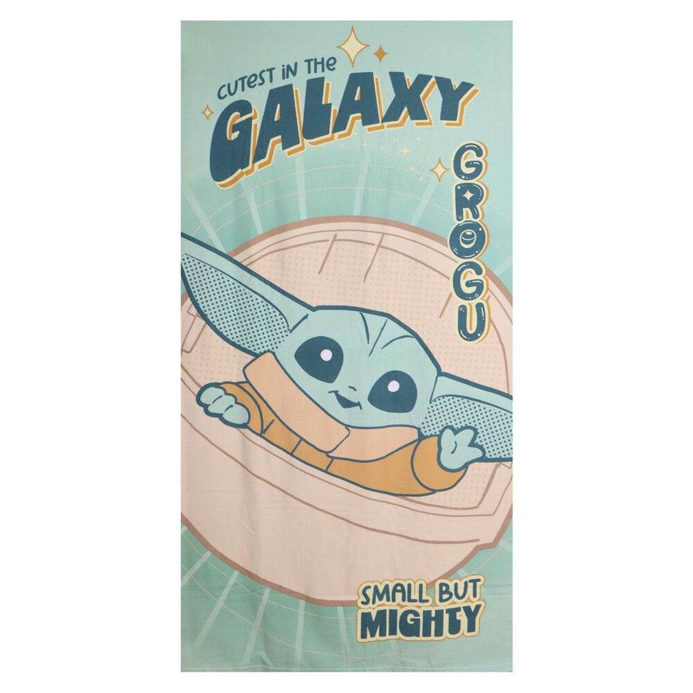 Imagen 4 - Toalla Grogu The Mandalorian Star Wars Microfibra