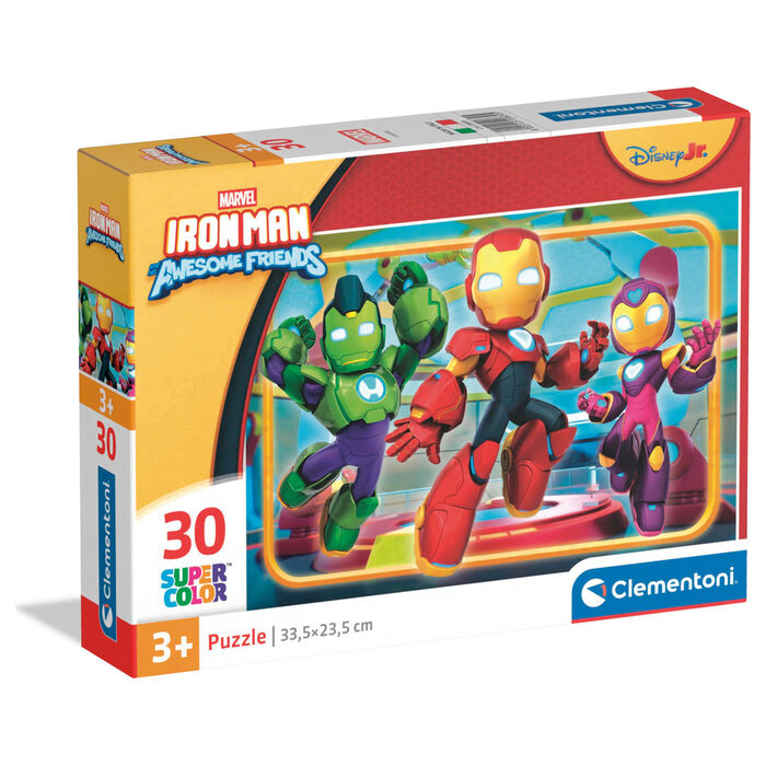Imagen 1 - Puzzle Iron Man Y Su Superequipo Marvel 30Pzs