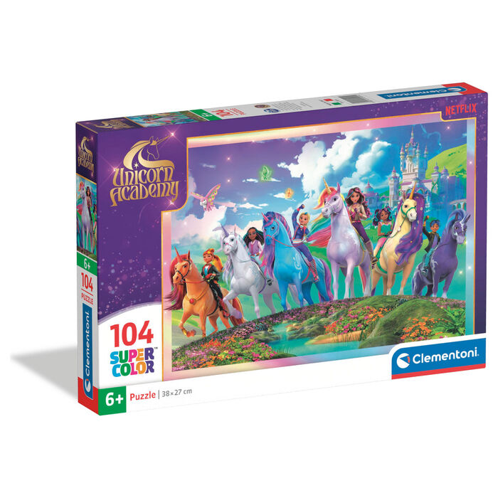 Imagen 1 - Puzzle Academia De Unicornios 104Pzs