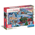 Imagen 1 - Puzzle Tren De La Navidad 500Pzs