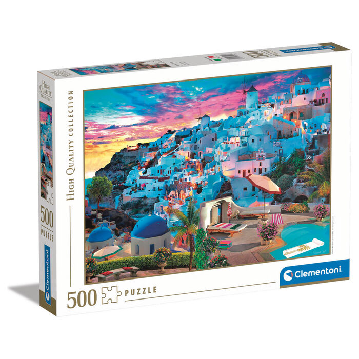 Imagen 1 - Puzzle Vista De Grecia 500Pzs