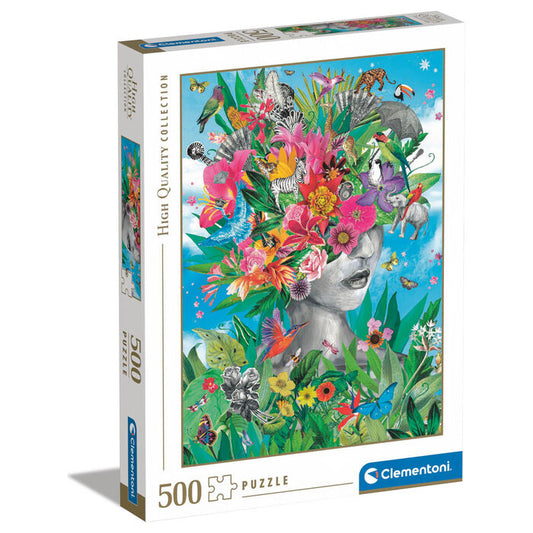 Imagen 1 - Puzzle La Cabeza En La Selva 500Pzs