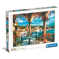 Imagen 1 - Puzzle Balcon Con Vistas Al Lago 1000Pzs