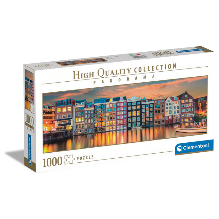 Imagen 1 - Puzzle Panorama Amsterdam 1000Pzs