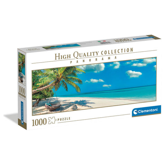 Imagen 1 - Puzzle Panorama Balanceandose Junto Al Oceano 1000Pzs