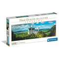 Imagen 1 - Puzzle Panorama El Castillo De Neuschwanstein 1000Pzs