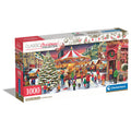 Imagen 1 - Puzzle Panorama Pueblo De Navidad 1000Pzs