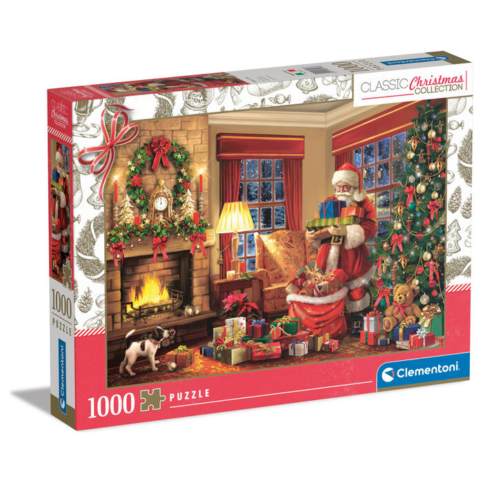 Imagen 1 - Puzzle La Visita De Papa Noel 1000Pzs