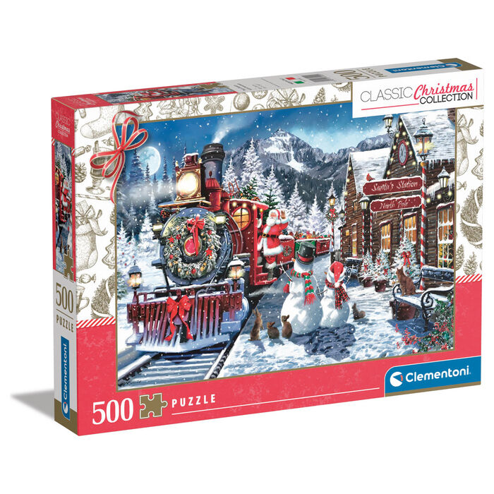 Imagen 1 - Puzzle Estacion De Tren 500Pzs