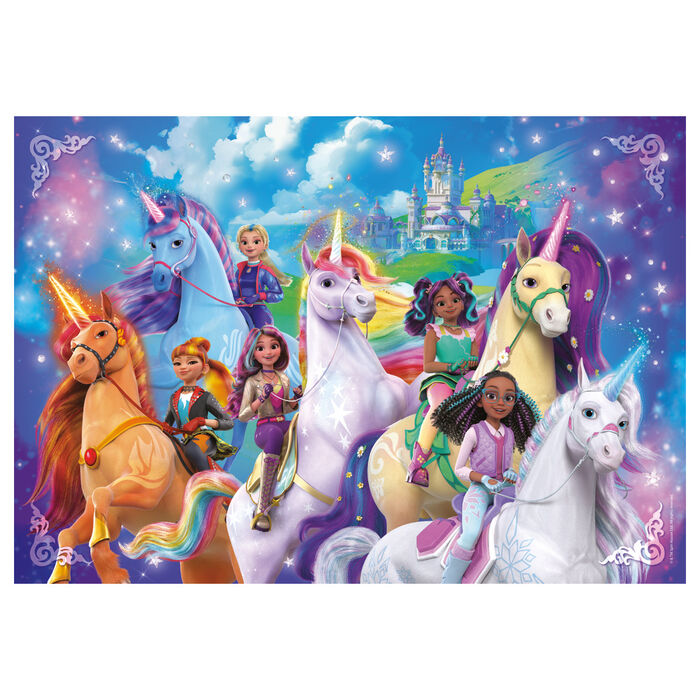 Imagen 2 - Puzzle Academia De Unicornios 180Pzs