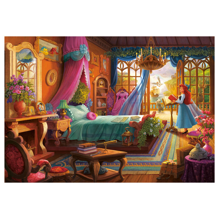 Imagen 2 - Puzzle Ariel La Sirenita Disney 500Pzs