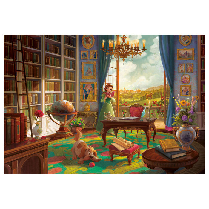 Imagen 2 - Puzzle Bella La Bella Y La Bestia Disney 500Pzs