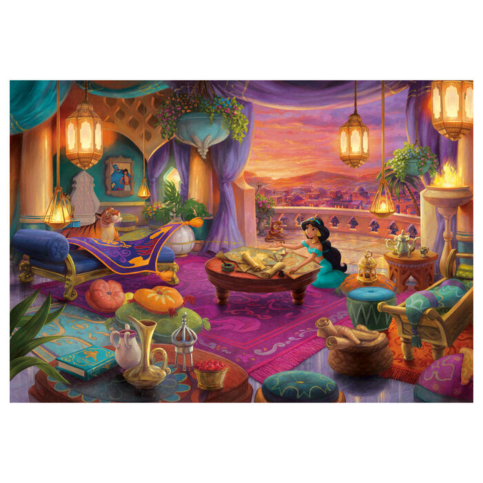 Imagen 2 - Puzzle Jasmine Aladdin Disney 500Pzs