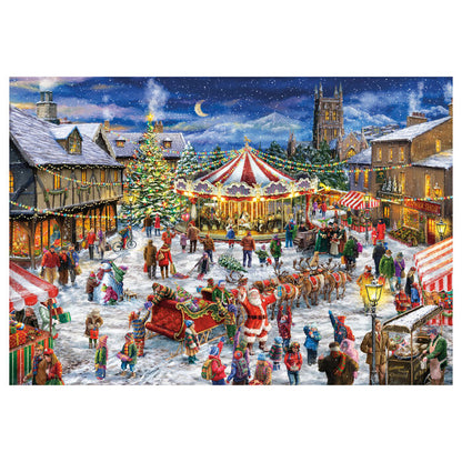 Imagen 2 - Puzzle La Feria De Navidad 1500Pzs