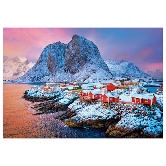 Imagen 1 - Puzzle Pueblo De Hamnoy 500Pzs