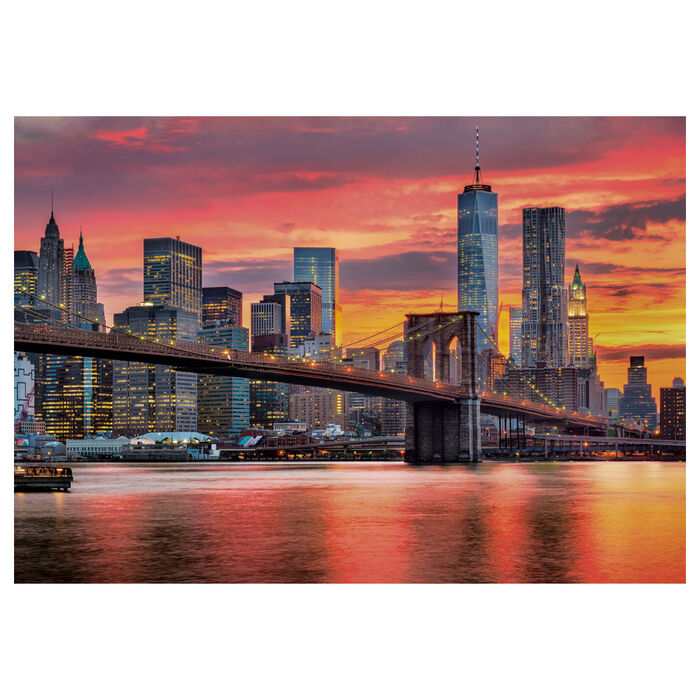 Imagen 2 - Puzzle East River At Dusk 1500Pzs
